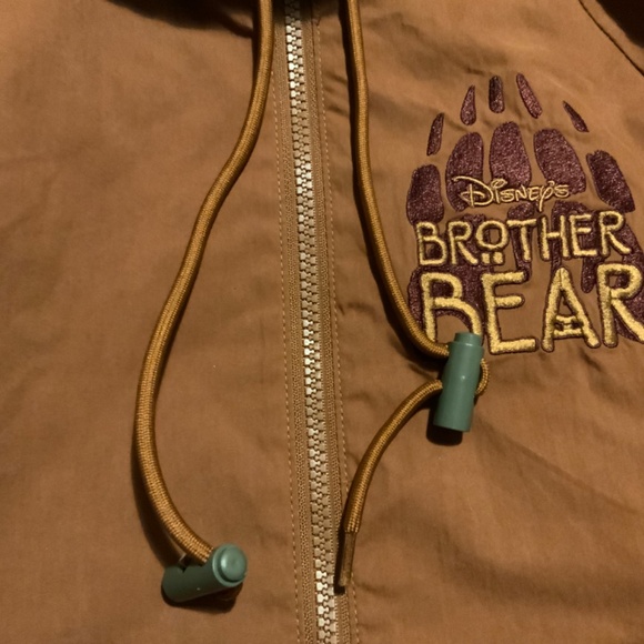 Disney Brother Bear Koda & Kenai Color Block Windbreaker XS - Picture 7 of 10